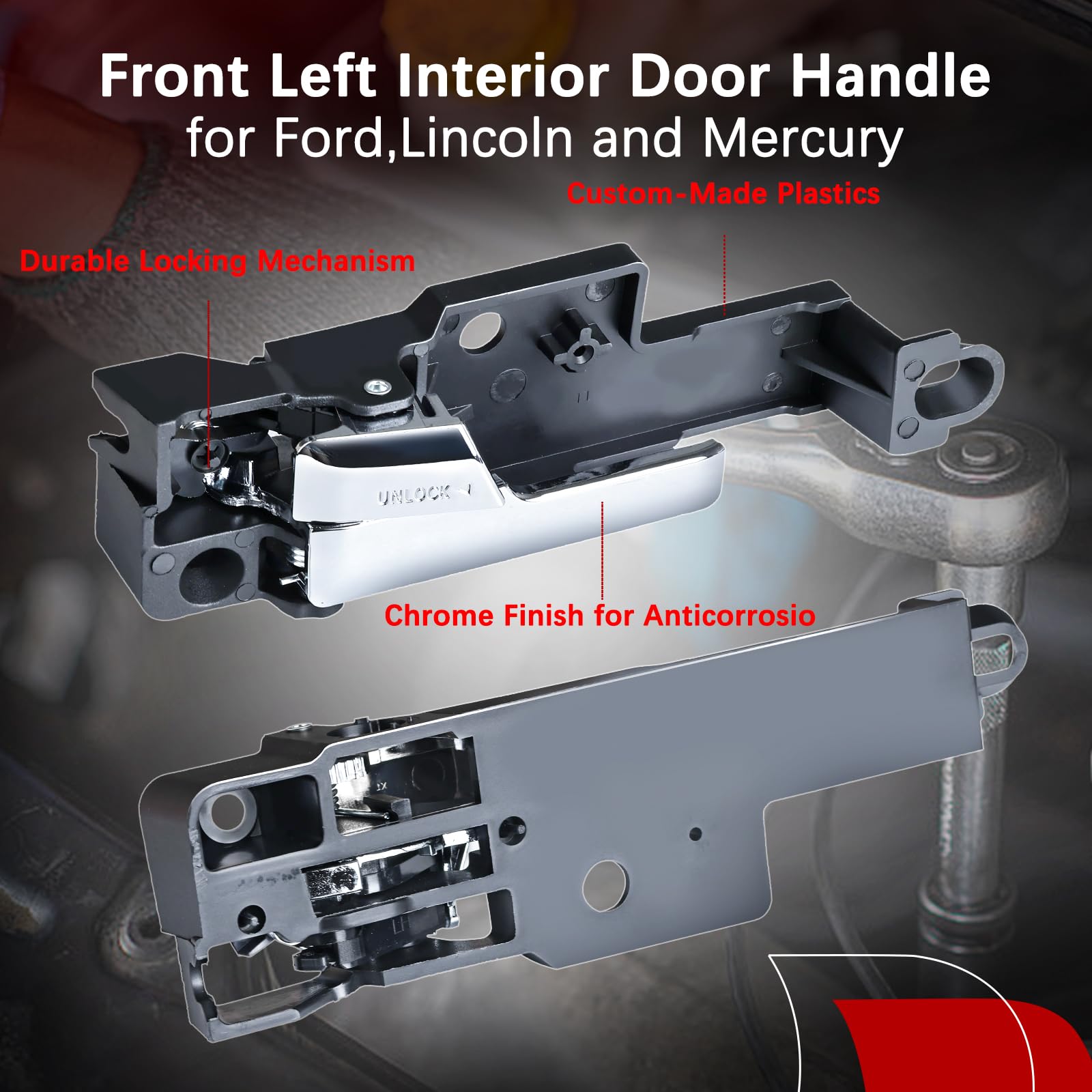Amazon.com: FAERSI Interior Door Handle Front Driver Side for 2006